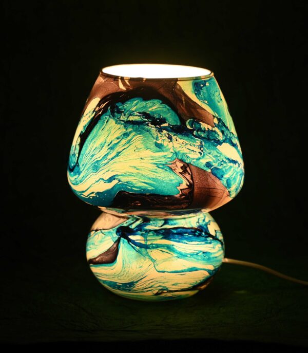 Handmade MarbleTable Lamp - Image 3