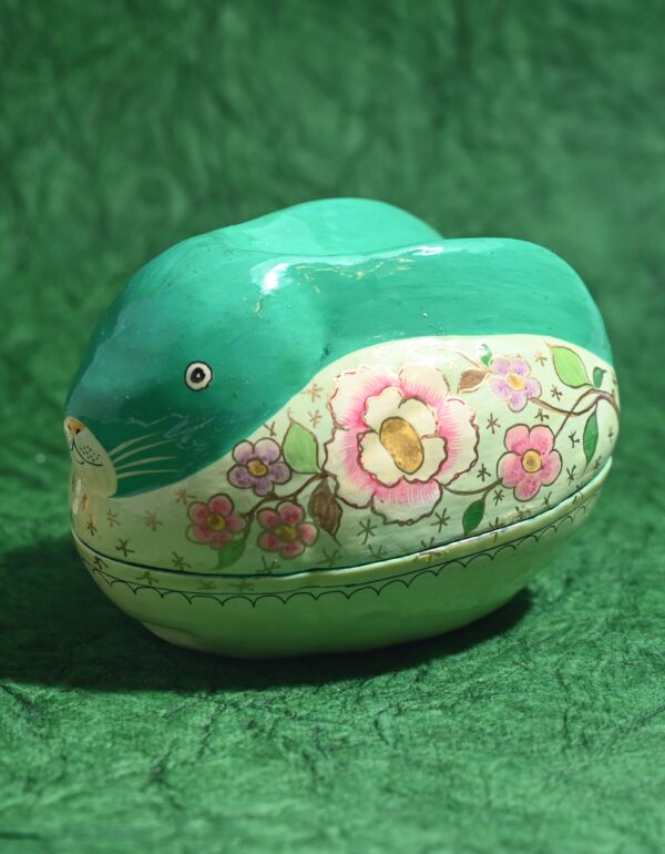 Kashmiri Paper Mache Ring Box