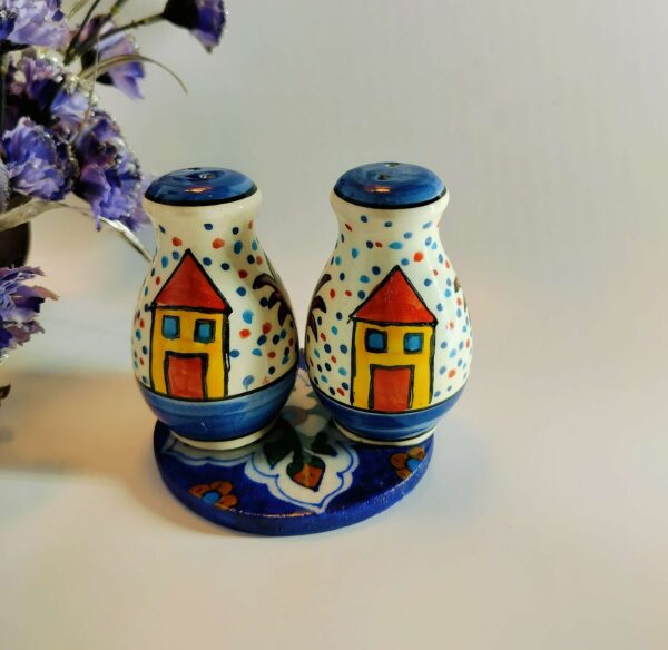 Ceramic Salt Pepper Pair