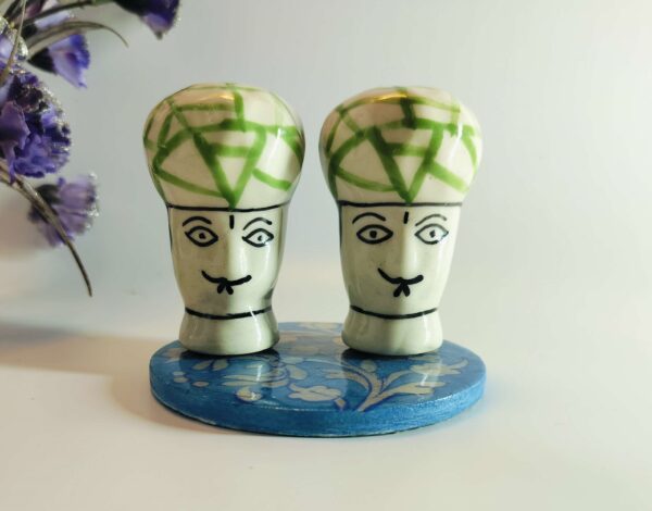 Ceramic Salt Pepper Pair