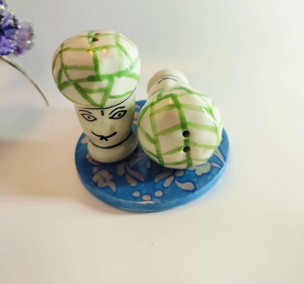 Ceramic Salt Pepper Pair - Image 2