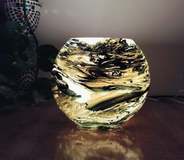 Handmade Marble Table Lamp - Image 3