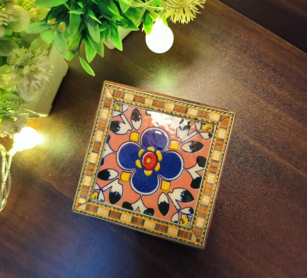 Handmade Wooden Box ( 3 inch)