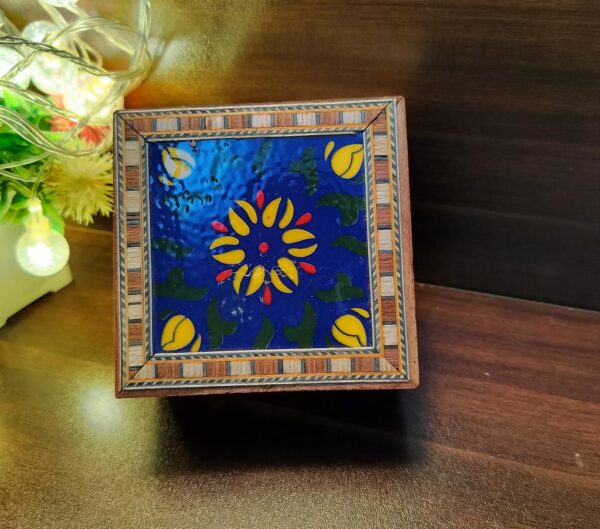 Handmade Wooden Box ( 3 inch) - Image 3