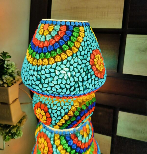 Handmade 9 inch  Mozaic Table Lamp