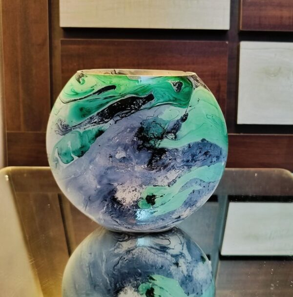 Handmade Marble Table Lamp - Image 2