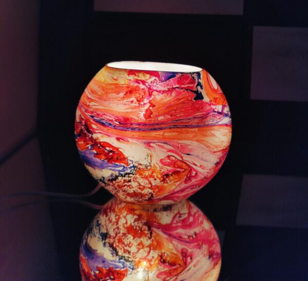 Handmade Marble Table Lamp - Image 3