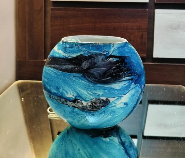 Handmade Marble Table Lamp - Image 2